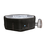 Spa gonflable Premium Python 5-6 places, Bassin à 850 L