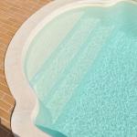 Piscine coque polyester à fond plat avec escalier roman modèle Chypre